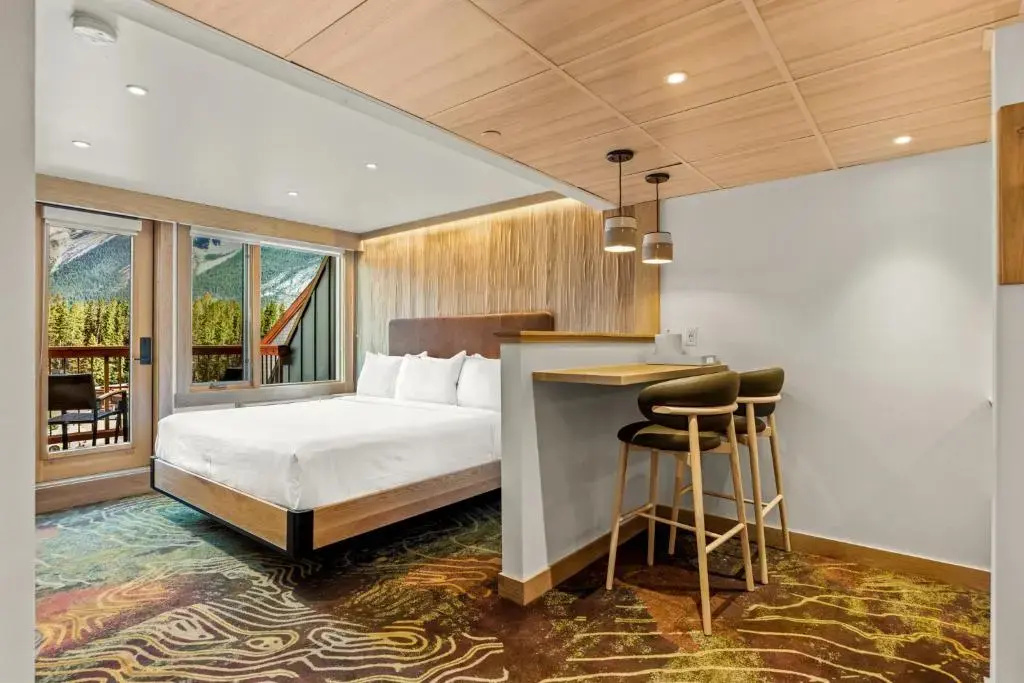 Double Suite with mountain view (full double bed)
