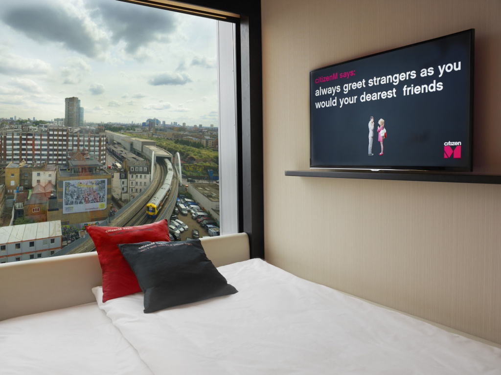Отель citizenM London Shoreditch в Лондоне