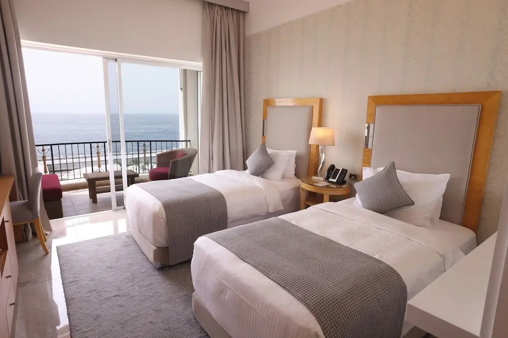 Superior room with balcony and with sea view