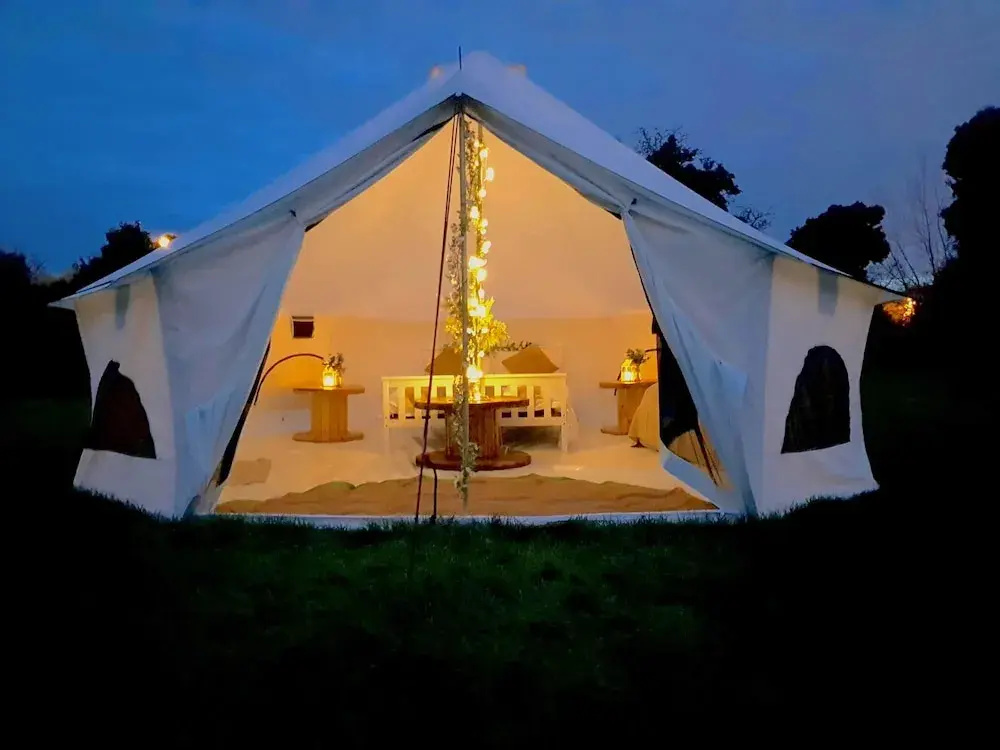 Luxury 4 Person Glamp Tent
