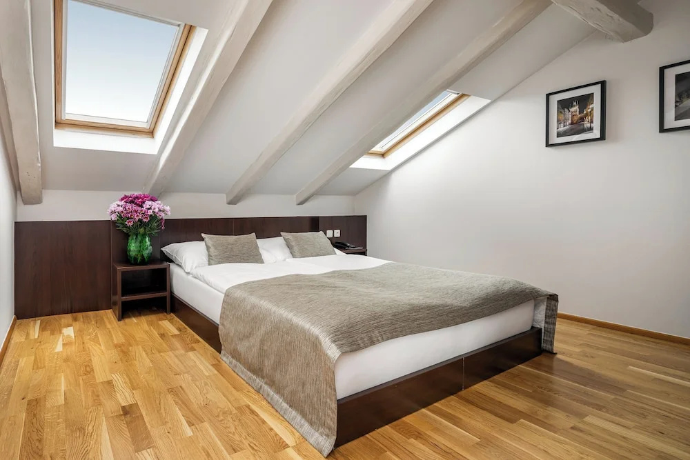 Standard Double Attic room with balcony (full double bed)