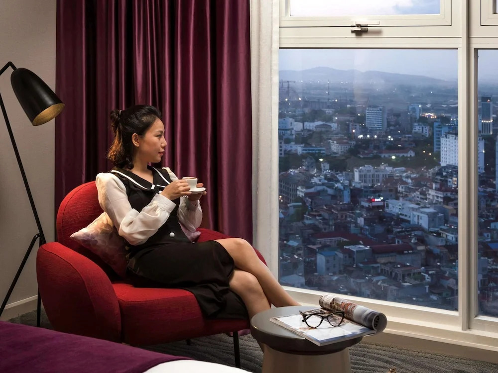 Двухместный клубный люкс Deluxe двуспальная кровать в Mercure Hai Phong