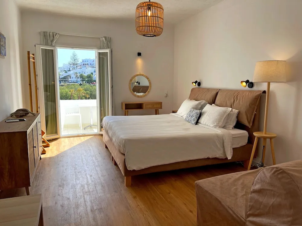 Standard room with balcony and with land view