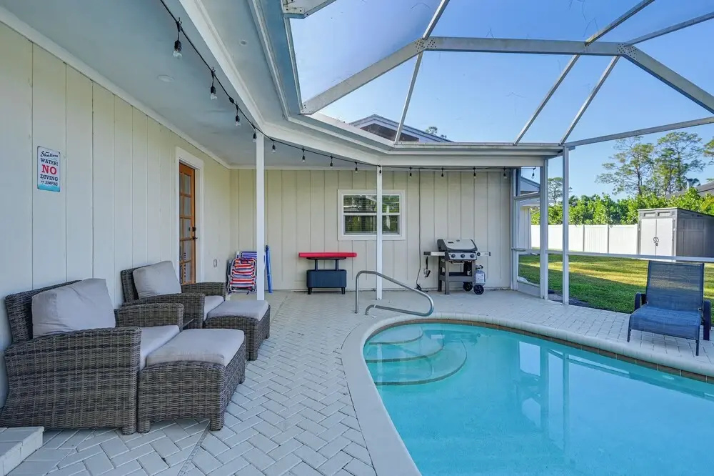 Naples Duplex Home w/ Private Pool & Lanai!