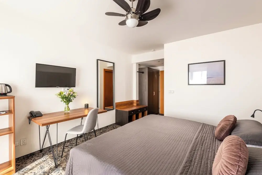 Premium Double room with city view (full double bed)