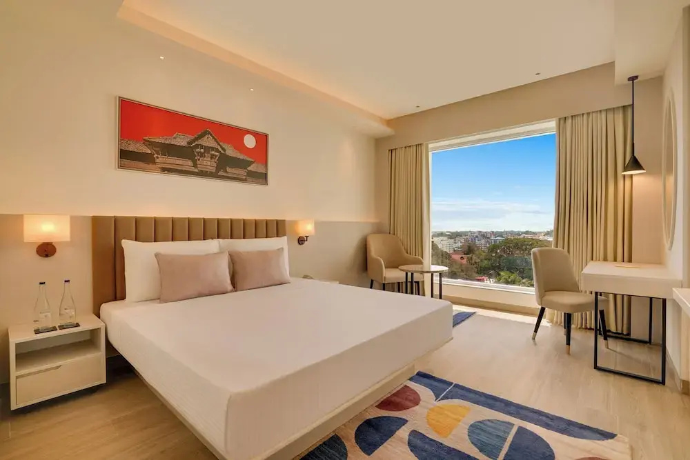 Premier Double room with pool view (full double bed)
