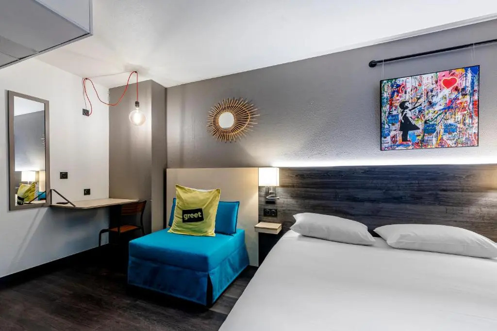 Greet Hotel Bordeaux Floirac Arena - Chambres