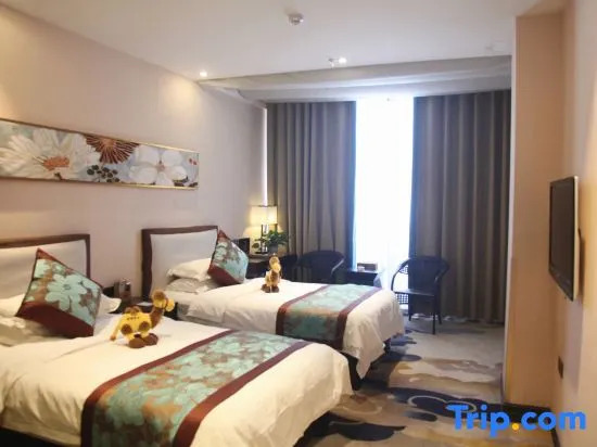 Двухместный номер Standard с видом на канал 2 отдельные кровати в Dunhuang Hanhua International Hotel
