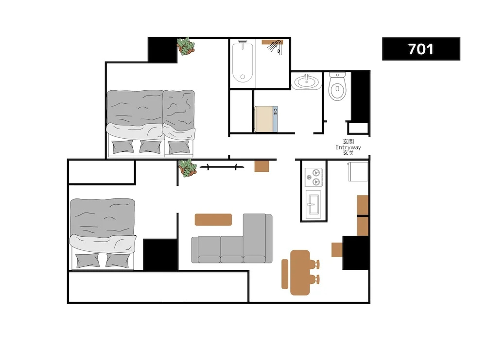 Starry Stay Suite Improve Nishimagome 사진 16