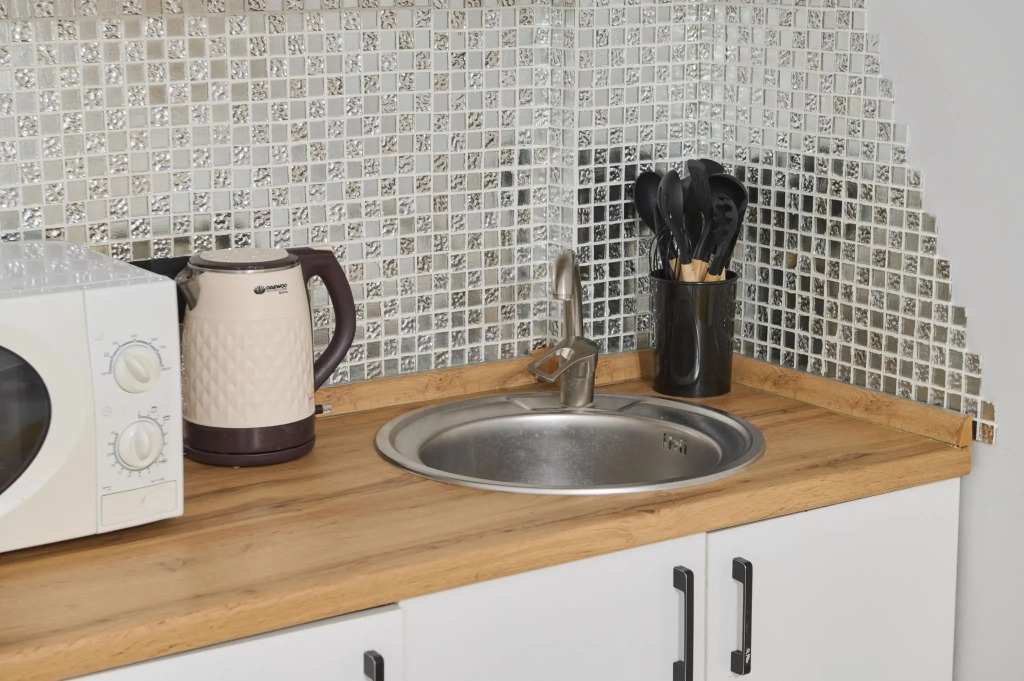 Четырёхместные апартаменты Standard c 1 комнатой в Bg Apartments