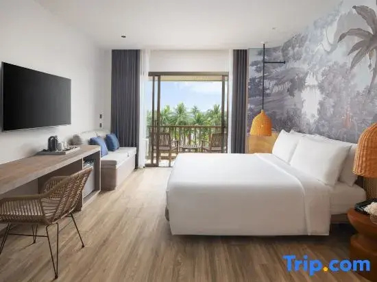 Deluxe Double room with ocean view (full double bed)
