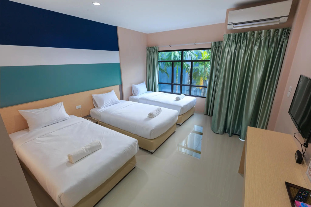 JJ Residence Phuket Town - Chambres
