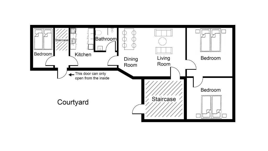 Отель 120SQM Amazing modern Apt - Heart of Copenhagen в Копенгагене