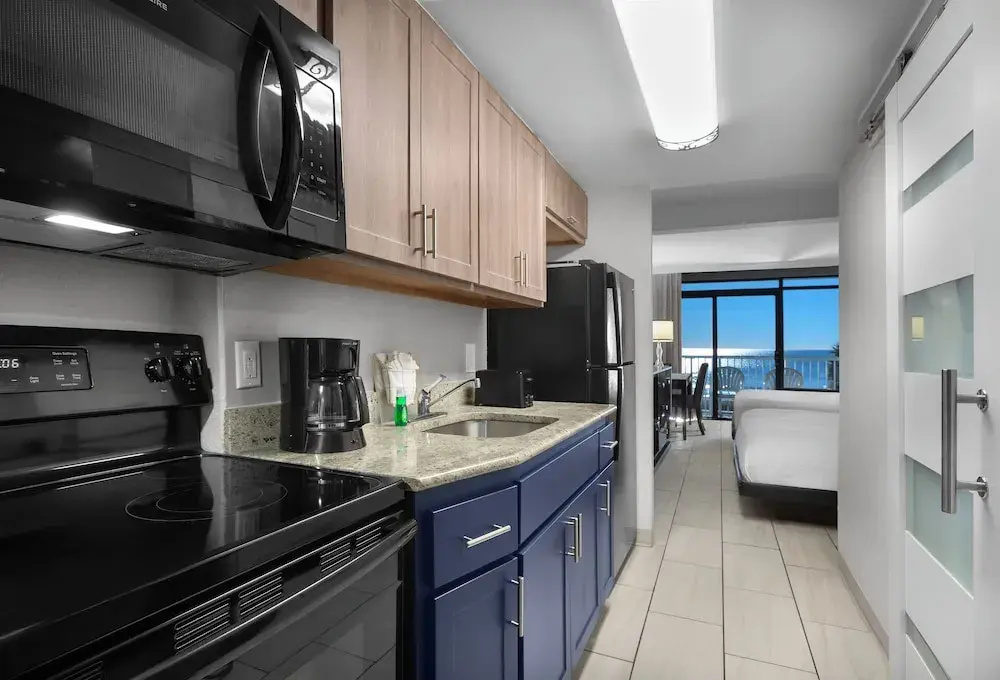 Standard Quadruple room with balcony and with view