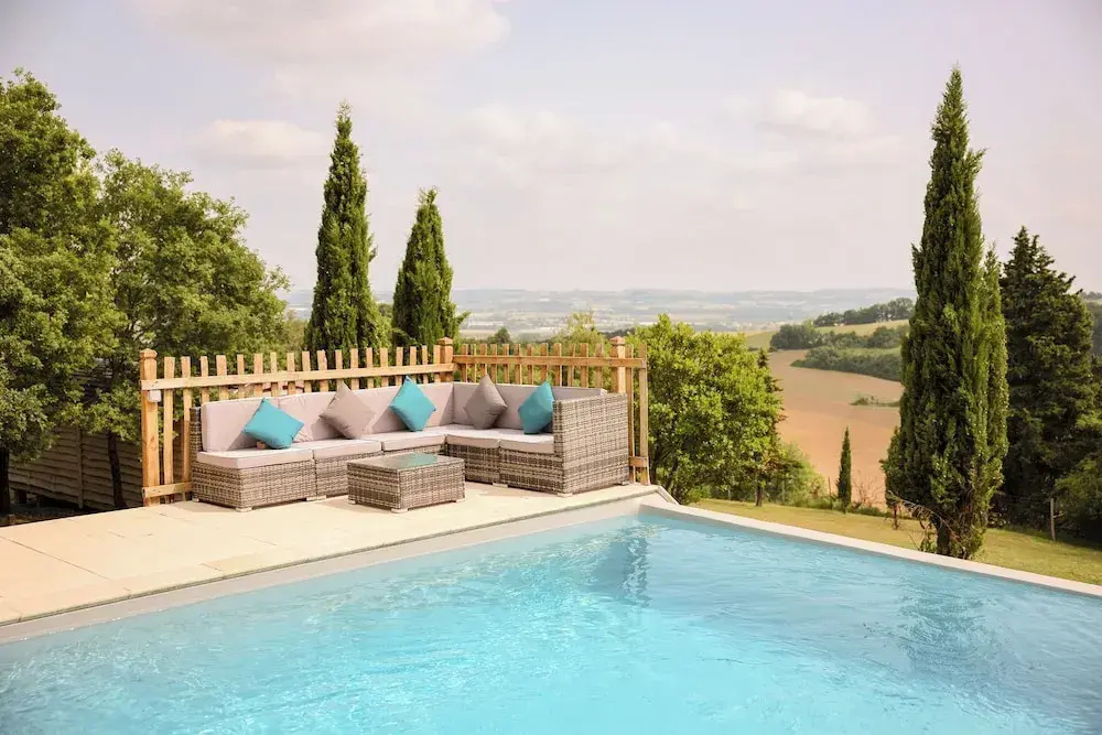 Afficher la photo 8 — Domaine de Pech et Lafon. Cabanes avec SPA privatif