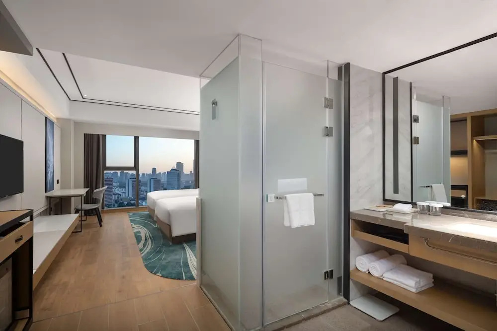 Двухместный номер Superior 2 отдельные кровати в Hilton Garden Inn Xiamen Bailuzhou Park
