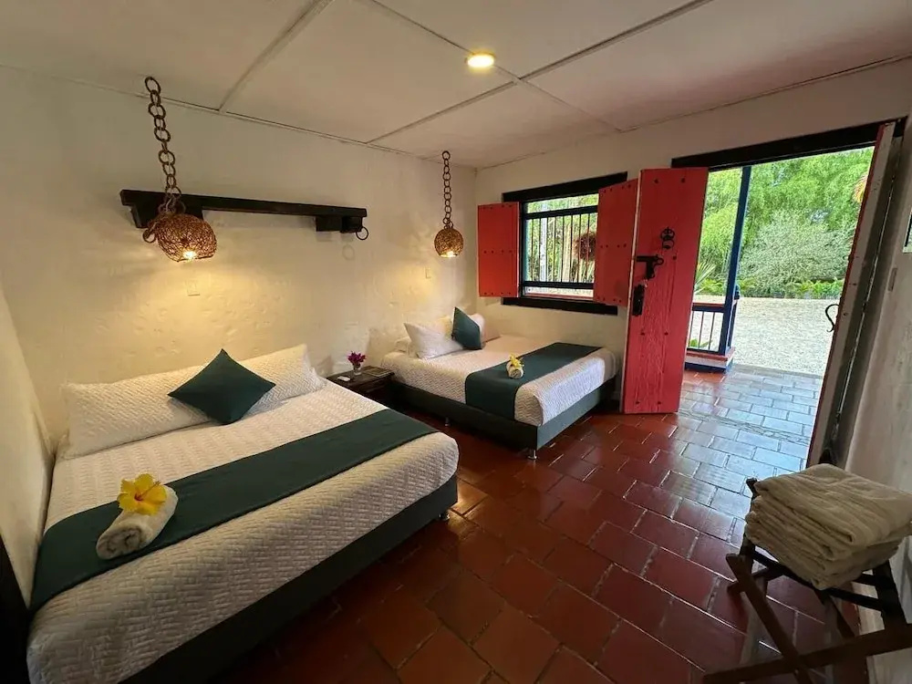 Hacienda Hotel El Percal - Chambres