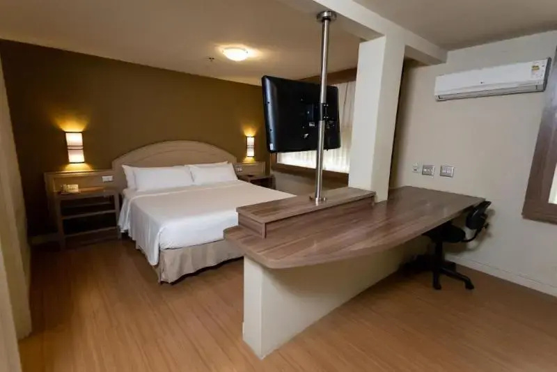 Master Porto Alegre Hotel - Av Carlos Gomes, Proximo Consulado Americano - Chambres