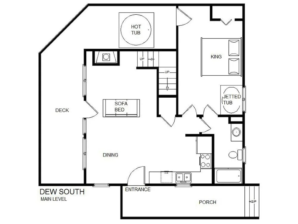 Dew South by Jackson Mountain Rentals