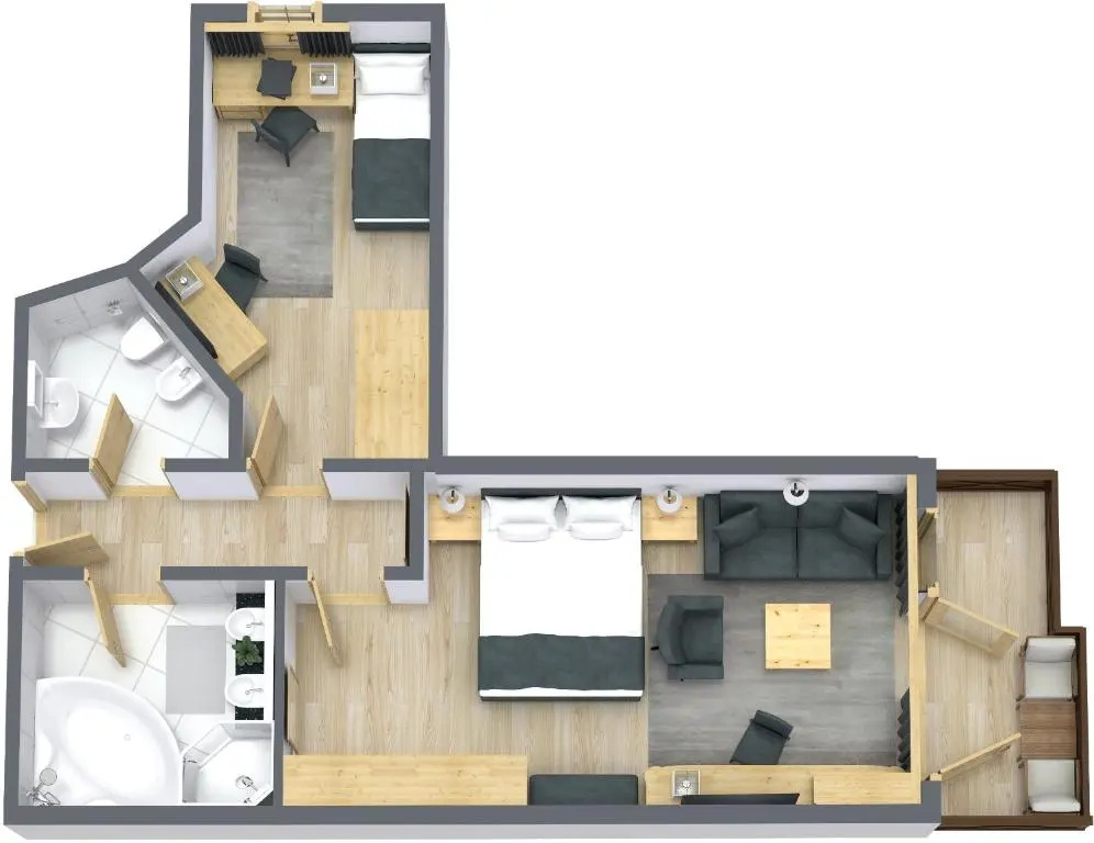 Gardena Grödnerhof Hotel & Spa - Chambres