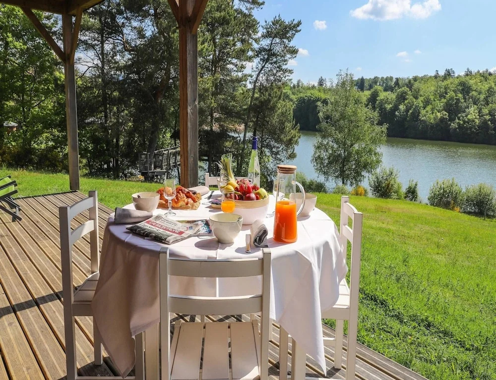 6-person Wooden Chalet in Correze