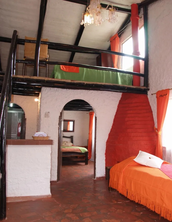 Standard Quadruple room with garden view