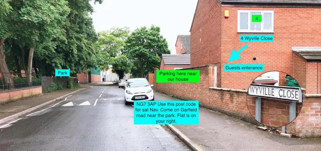 Flat 1 Modern studio flat with free parking, Netflix and private entrance