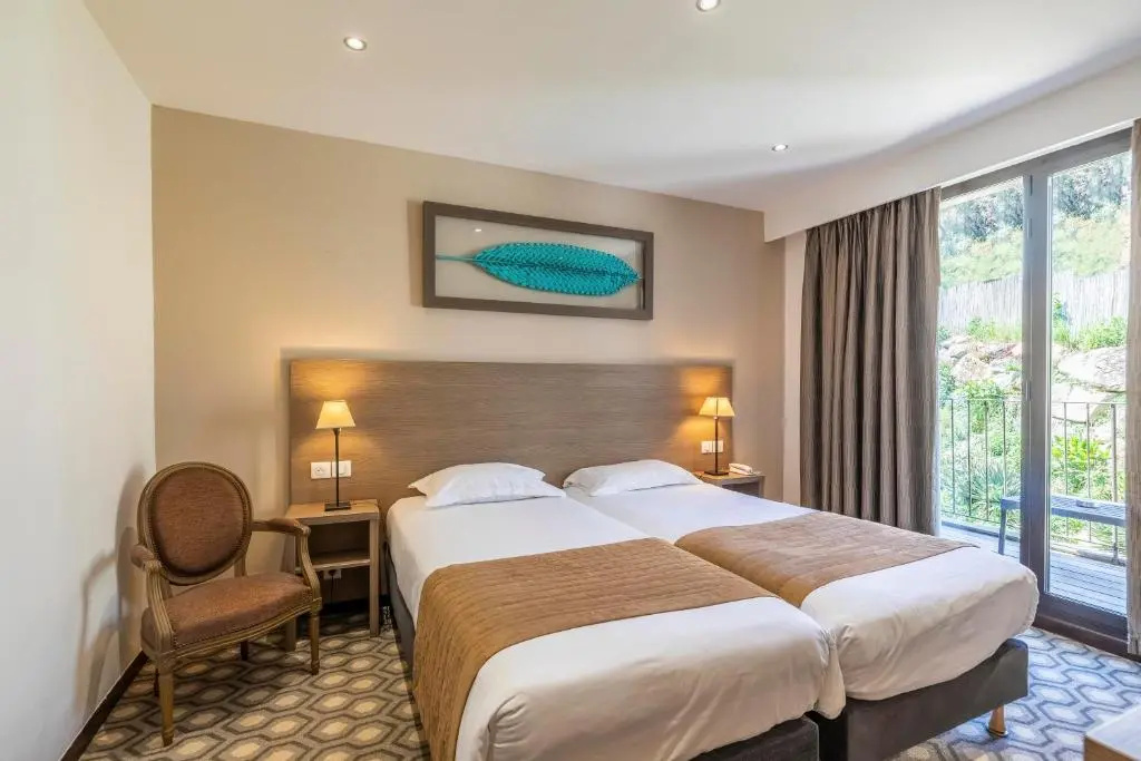 Standard Double room with garden view (twin beds)
