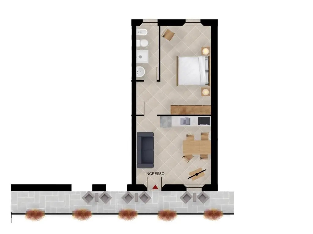 Residenza Corte Casara - Chambres