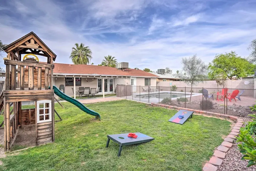 Phoenix Family Home w/ Pool + Playground!
