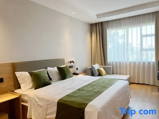 GreenTree Inn Shangrao Wuyuan Bus Station Tang Village Express Hotel - Chambres