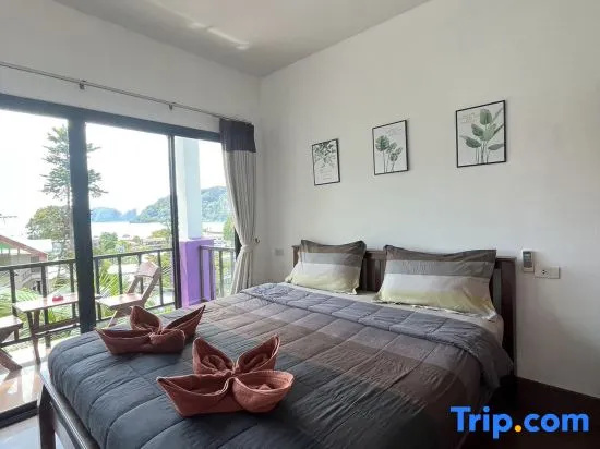 Standard Double room with balcony and with sea view (full double bed)