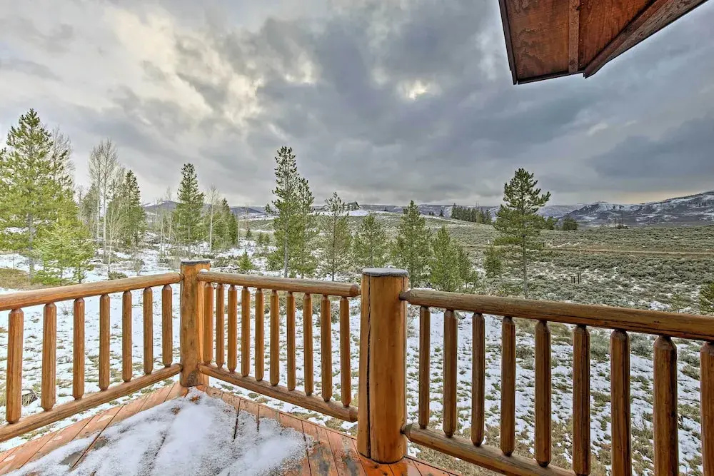 2 Mi to Skiing: Mtn-view Home w/ Deck in Granby!