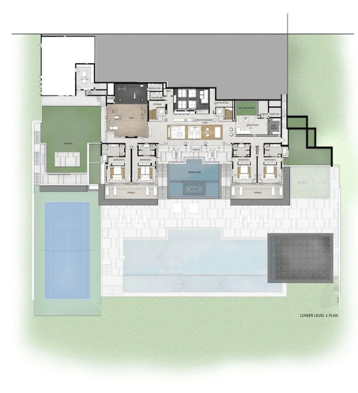 6 Bedrooms Luxury Villa beachfront