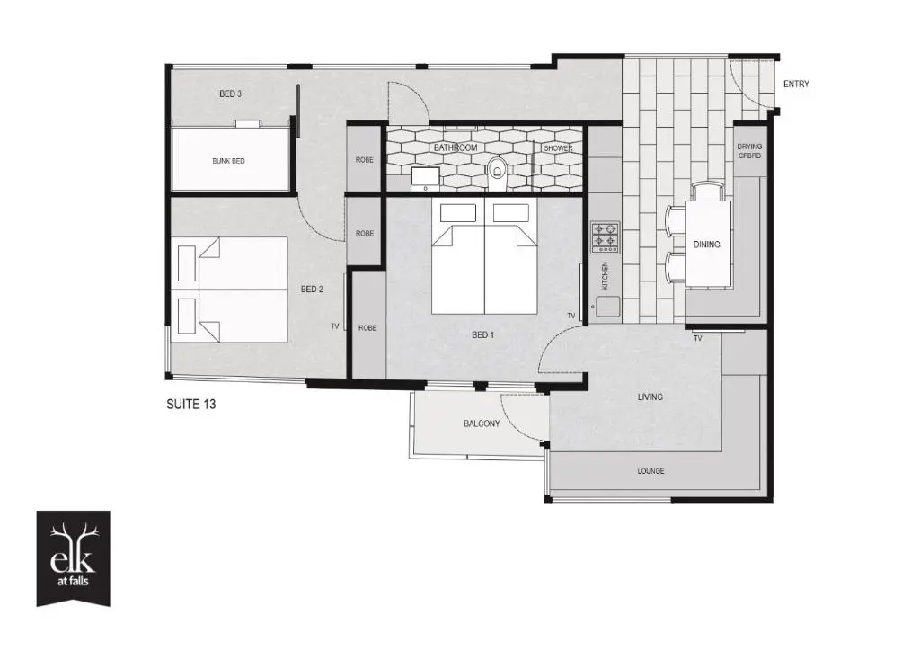 3 Bedrooms Luxury Apartment
