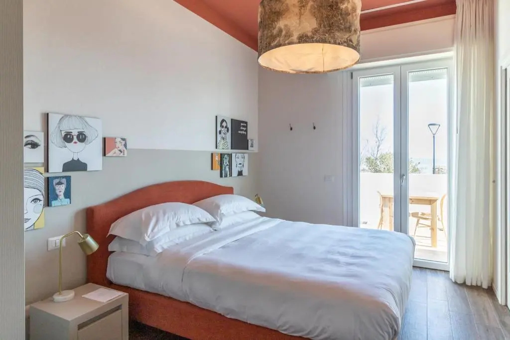 Standard Double room with balcony and with sea view (full double bed)