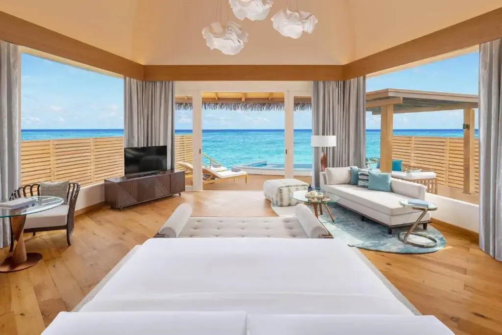 1 Bedroom Overwater Double Pool Villa with sunset view