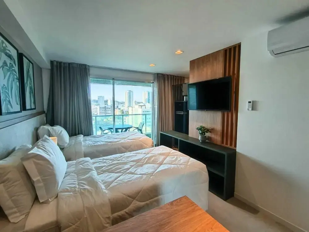 Superior Double Studio with partial sea view (twin beds)