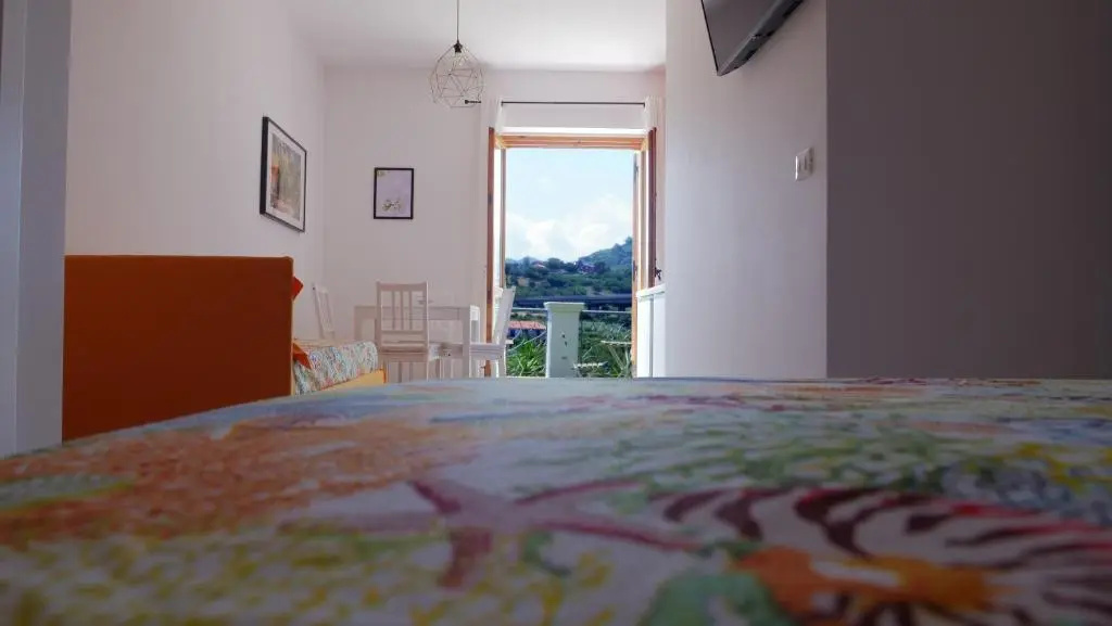Studio with garden view