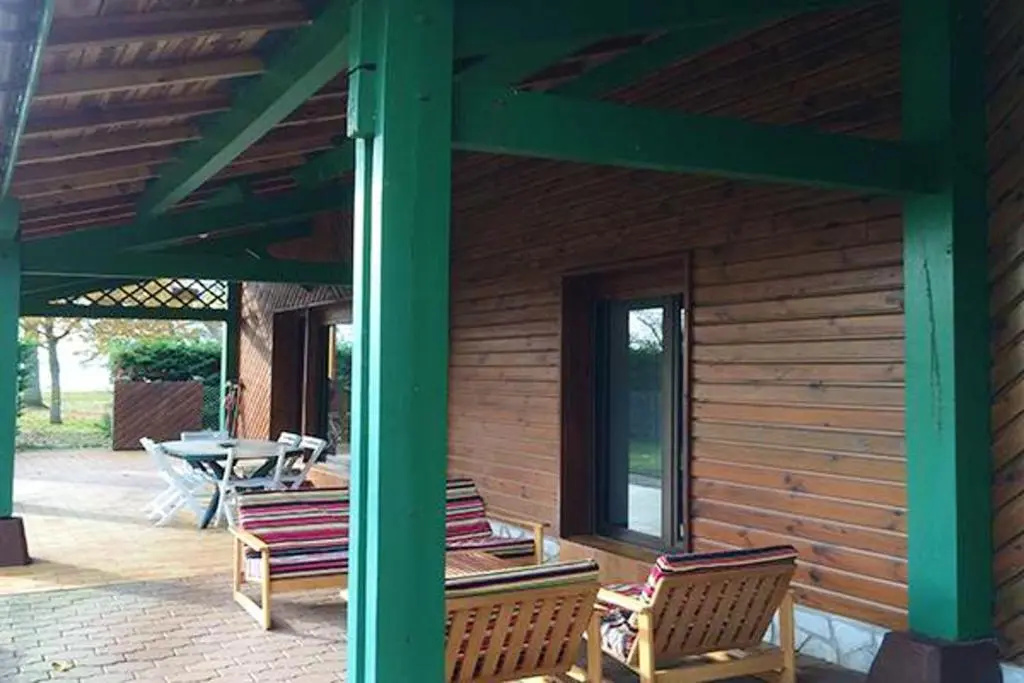 Maison de 3 chambres avec vue sur le lac jardin clos et wifi a Vielle Saint Girons