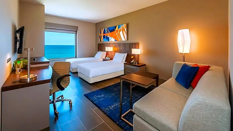 Double room oceanfront (twin beds)