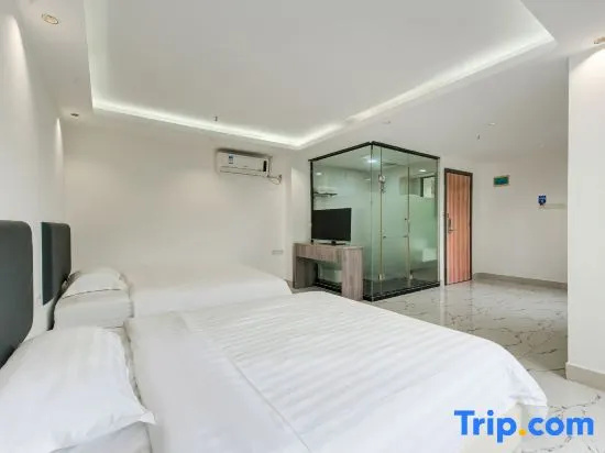 Lizhou Hotel (Gongbei Port Light Rail Station) - Chambres