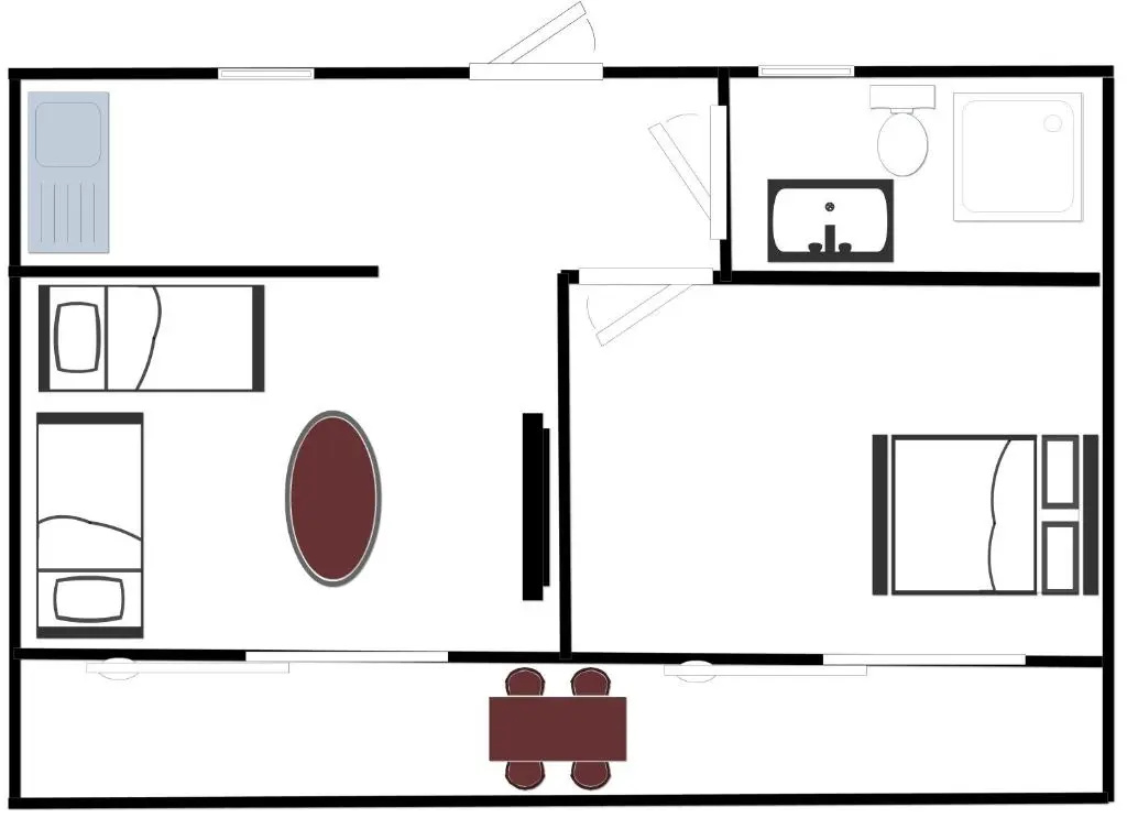 1 Bedroom Apartment