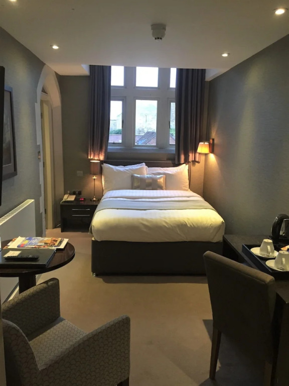 行政雙人房，視野客房，雙人床