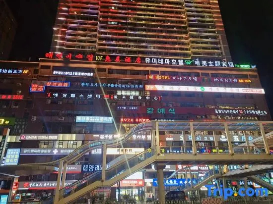 Huatianli · Net Red Cave Theme Viewing B&B (Yanji Yanbian University West Market Branch)