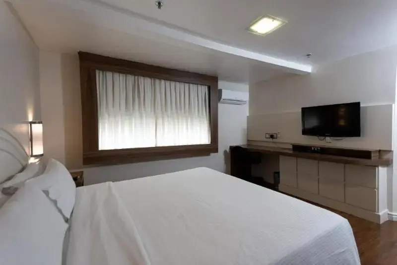 Master Porto Alegre Hotel - Av Carlos Gomes, Proximo Consulado Americano - Chambres