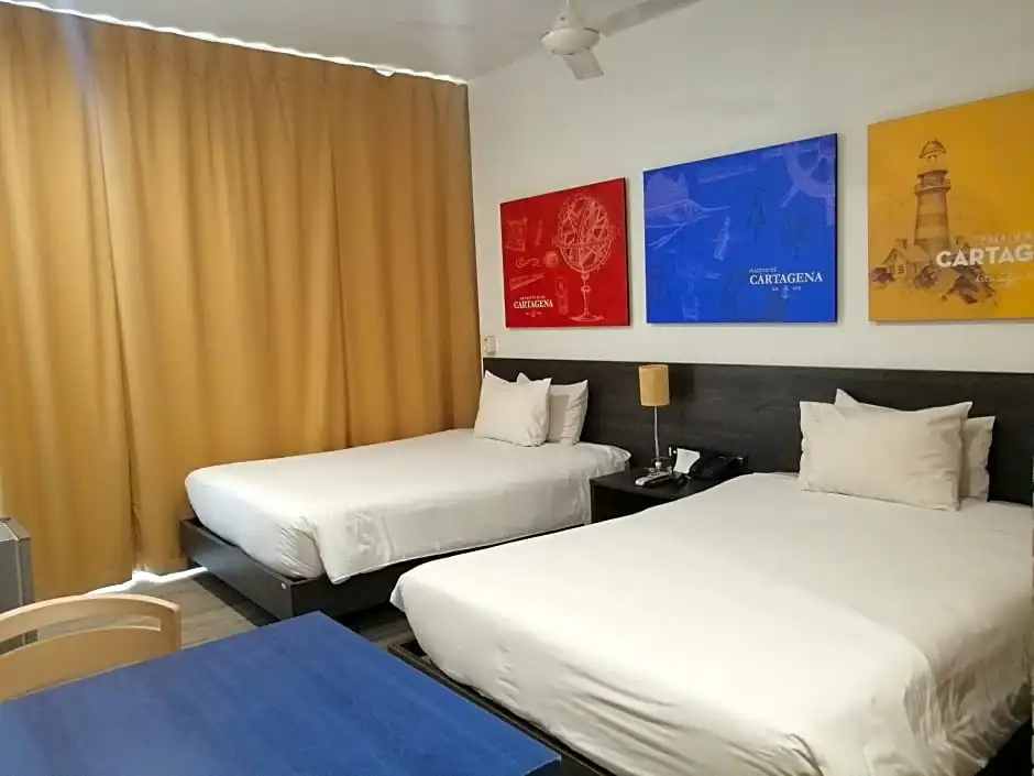 Pop Art Hotel CLC Puerto Mamonal Cartagena - Chambres