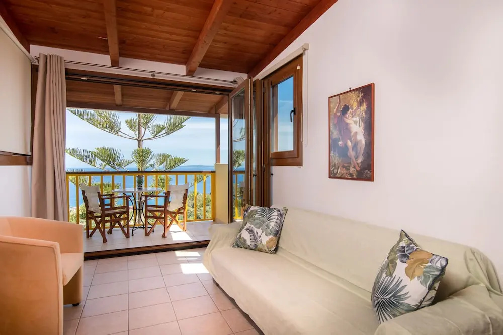 Studio with balcony
