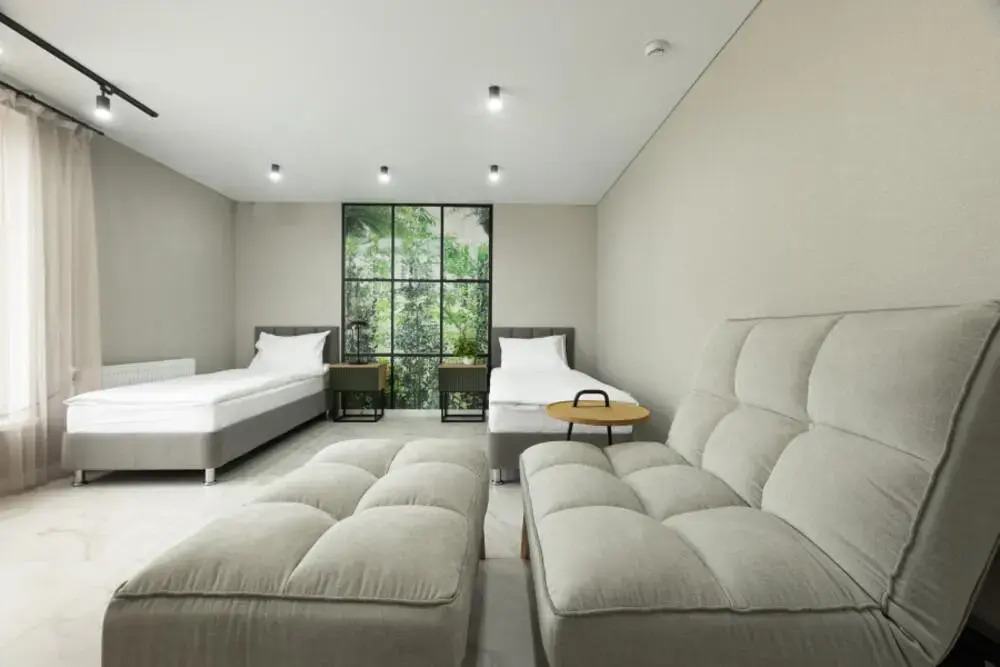 Двухместные апартаменты Superior с 3 комнатами двуспальная кровать в Сан Сити