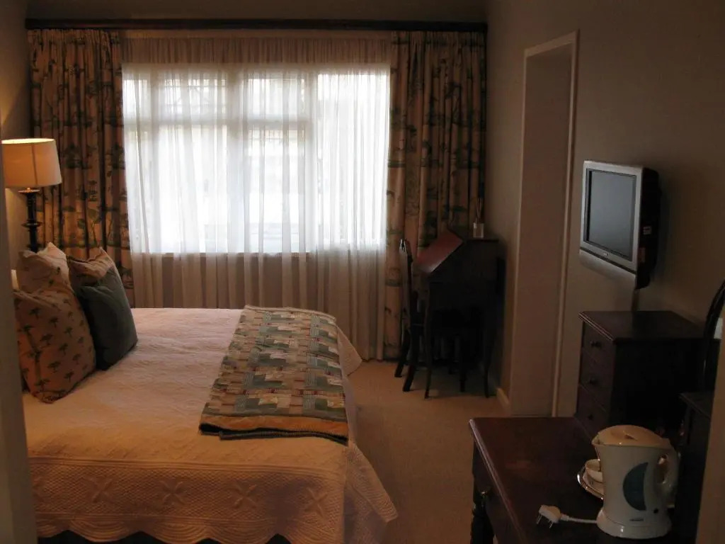 豪華雙人房，配有雙人床及景色